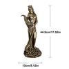 Goddess Fortune Statue Resin Miniature Greek Luck Lady Statue Good Fortune Sculpture Exquisite Home Interior Ornament for