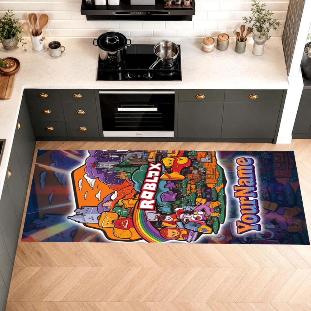 Roblox Customize Your Name Kitchen Rug Runner Rug Laundry Mat Hallway Entryway The Best Gift Choice