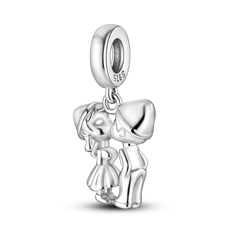 copper Mothers Day Family Hugging Pendants Bracelets Charm Bead Charms Compatible With Jewellery Party Bead Charms Do It Yourself Exquisite Gifts Acc