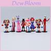 Magical Circus Pvc Figure Set Rabbit Clown Cartoon Cake Decoration 8 Characters 11cm