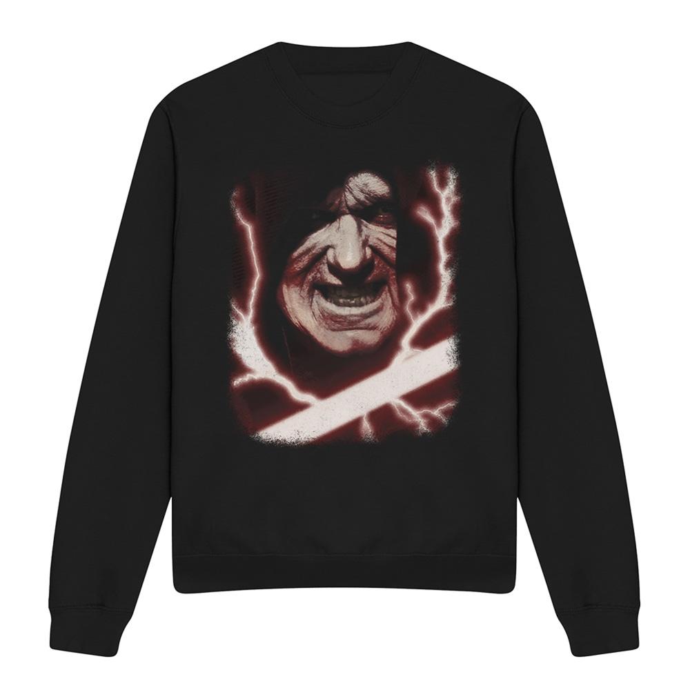 Star Wars Unisex Adult Sheev Palpatine Face Sweatshirt