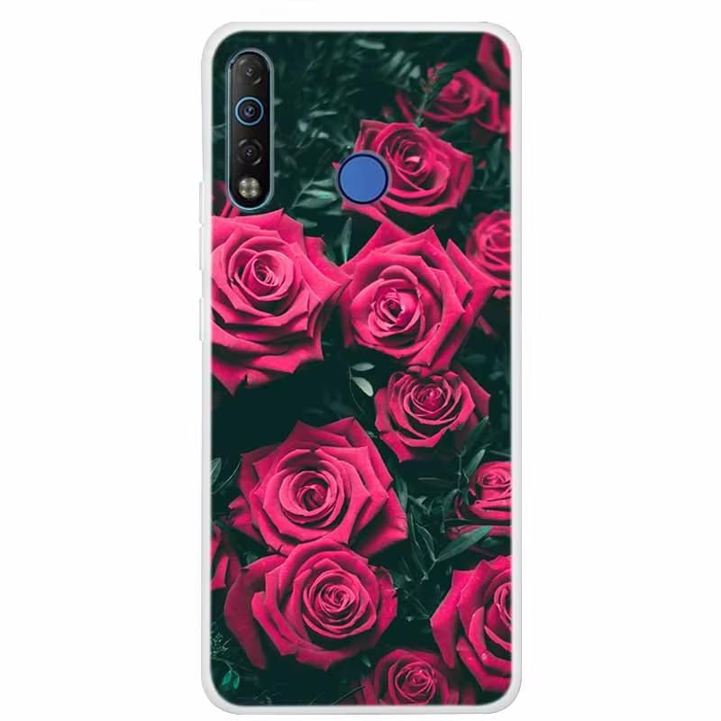 Voor TECNO Camon 12 Hoesje Camon 12 Air Bumper Siliconen TPU Zachte Telefoonhoes Voor TECNO Spark 4 Camon12 Hoesje Schokbestendig Coque Funda