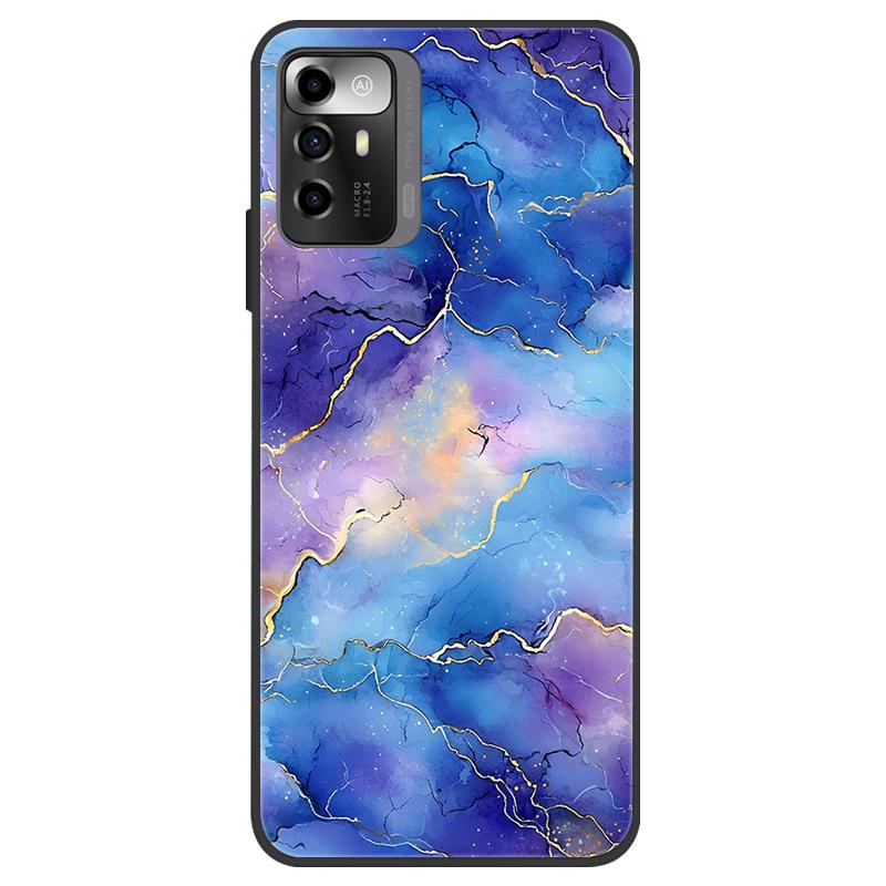 Etui na ZTE Blade A72 5G Marmurkowe Silikonowe Miękkie Odporne na Wstrząsy TPU Tylna Pokrywa dla ZTE A72 5G A 72 Etui 7540N Funda Shockproof Coque