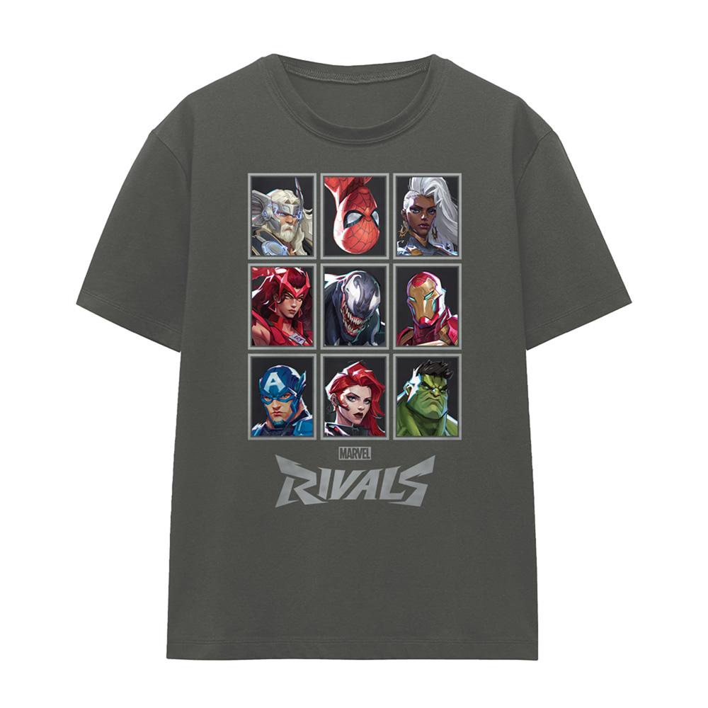 Marvel Rivals Womens/Ladies Character Grid T-Shirt
