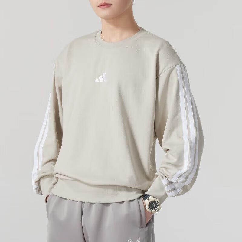 Adidas Men's Loose Fit Crewneck Sweatshirt JE6377