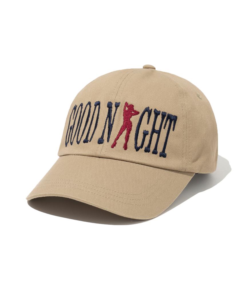 NOT4NERD Good Night Ball Cap - Dark Beige