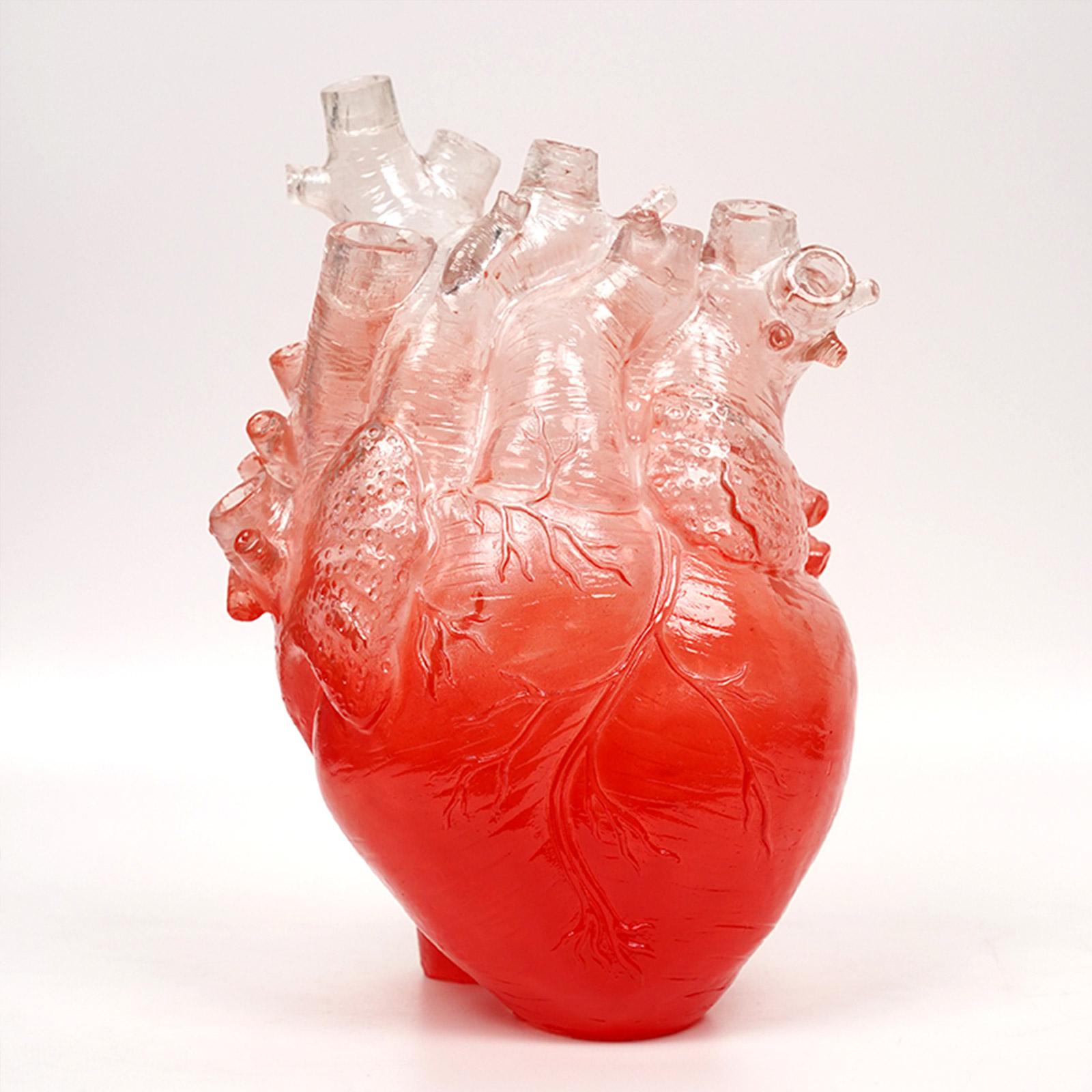 Прозрачная ваза в форме сердца, имитация вазы в форме сердца, креативное украшение Type 1