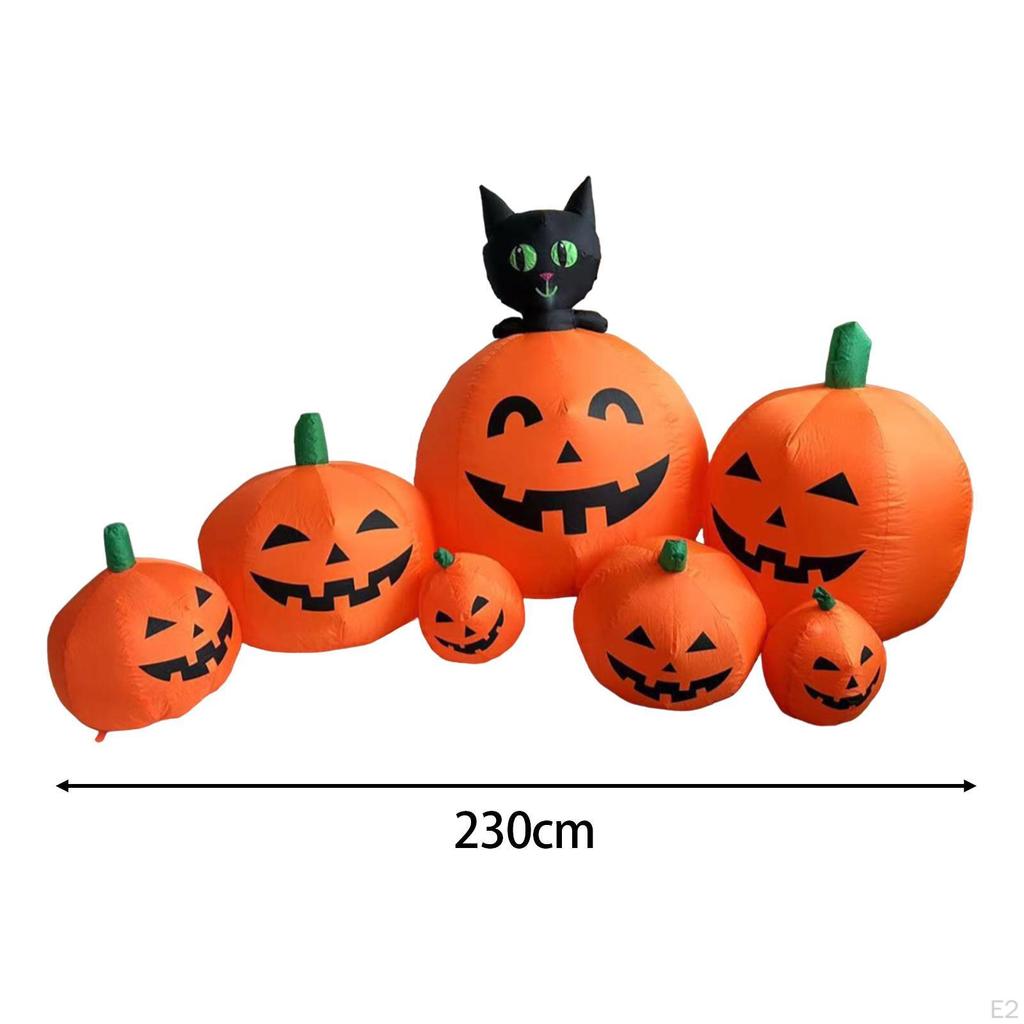 230cm Halloween Aufblasbare Kürbis Dekoration, Aufblasen, Foto-Requisiten, Ornament für