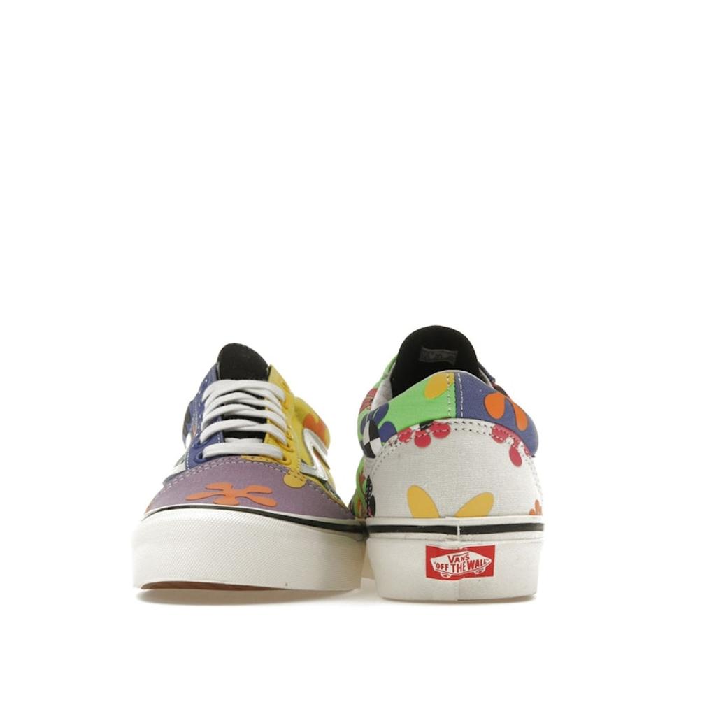 Vans Old Skool 36 DX Anaheim Factory - Psychedelic Floral Unisex Sneakers Multi-Color VN0A54F341S