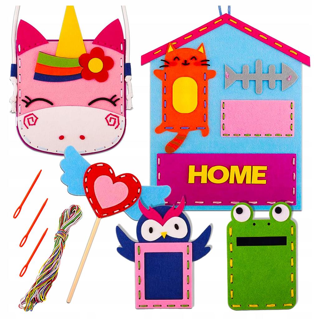 [PACZA] DIY Felt Sewing Kit for Kids Z3357