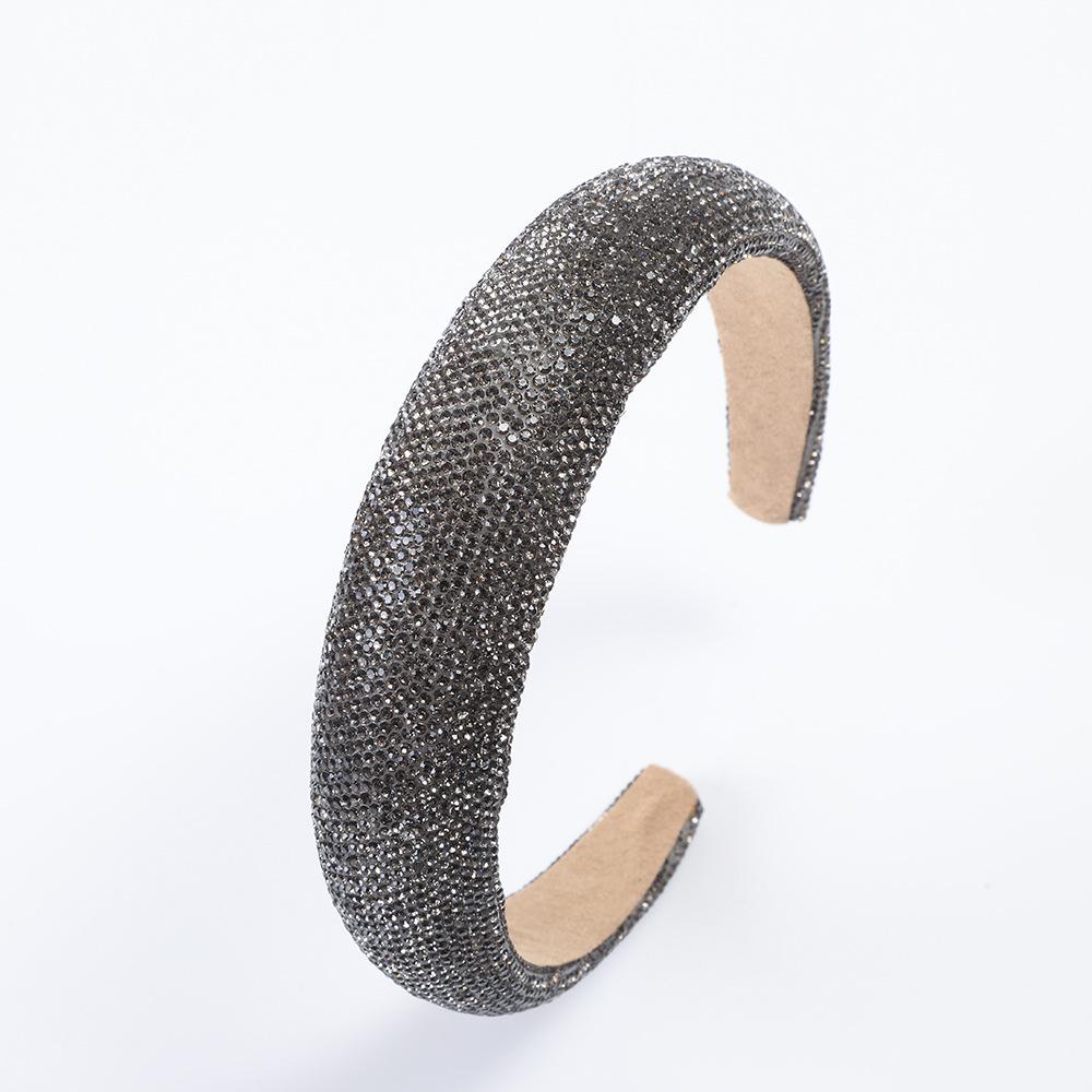 Full Of Diamonds, Super Glitter Temperament Headbands, Fashionable And Versatile, Colored Diamonds, Pressed Headbands, Simple Personality