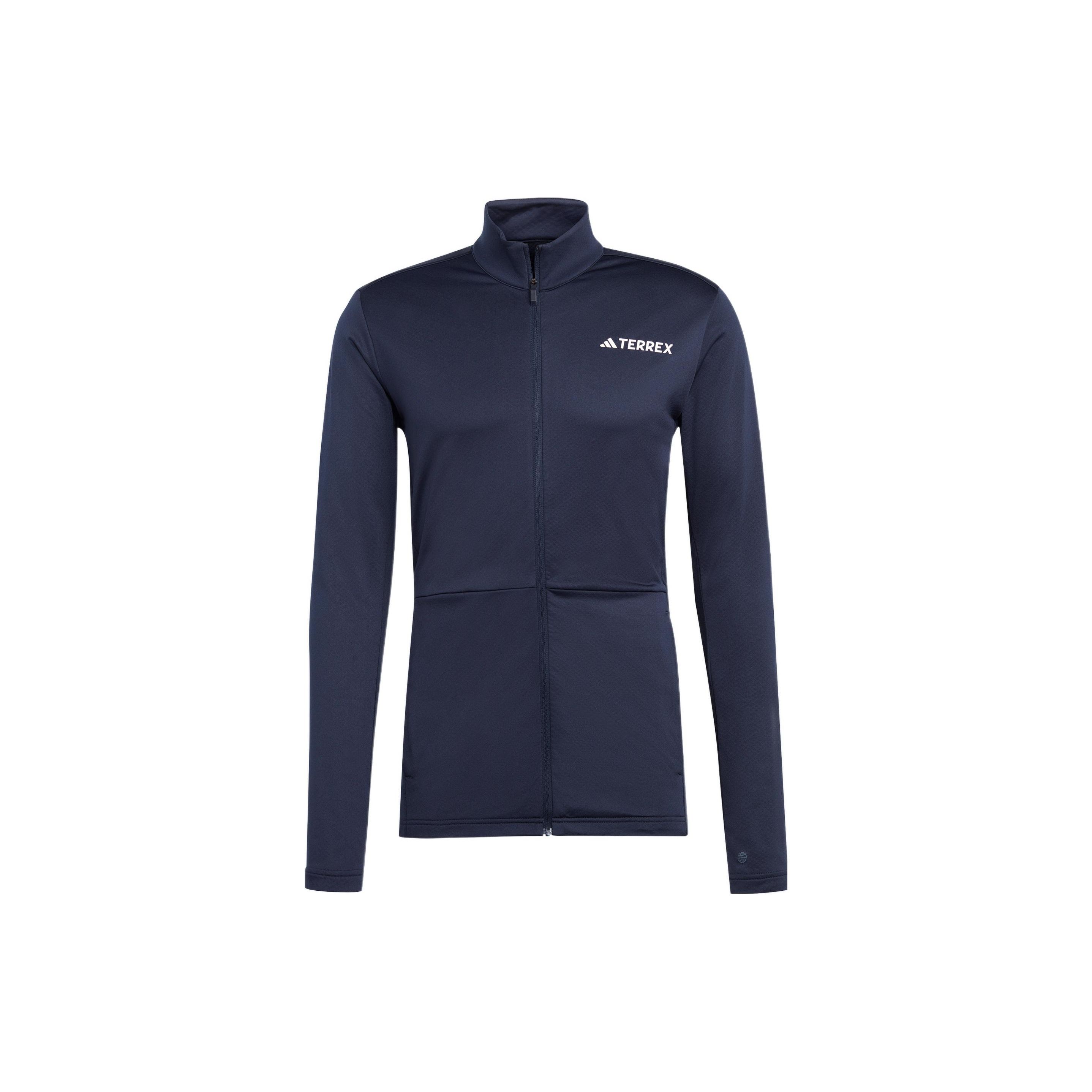 

Adidas Slim-Fit Zip-Up Sports Jacket Мужская куртка Legend-Ink-Blue HN5473 S