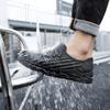 Outdoor Men Sports Rain Boots Ankle Waterproof Shoes Low Top Kitchen Shoes Fishing Shoes Slip On Anti-slip Wear-resistant Boots