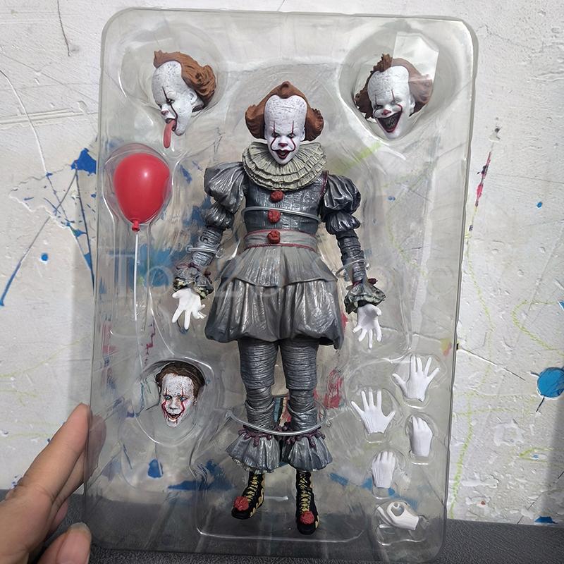 

NECA Pennywise Action Figure Chapter Two Ultimate Model Toy Horror Gift for Halloween Birthday Model Toys Gift