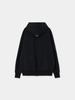Kineto Round Patch Zip-Up Hoodie_Black