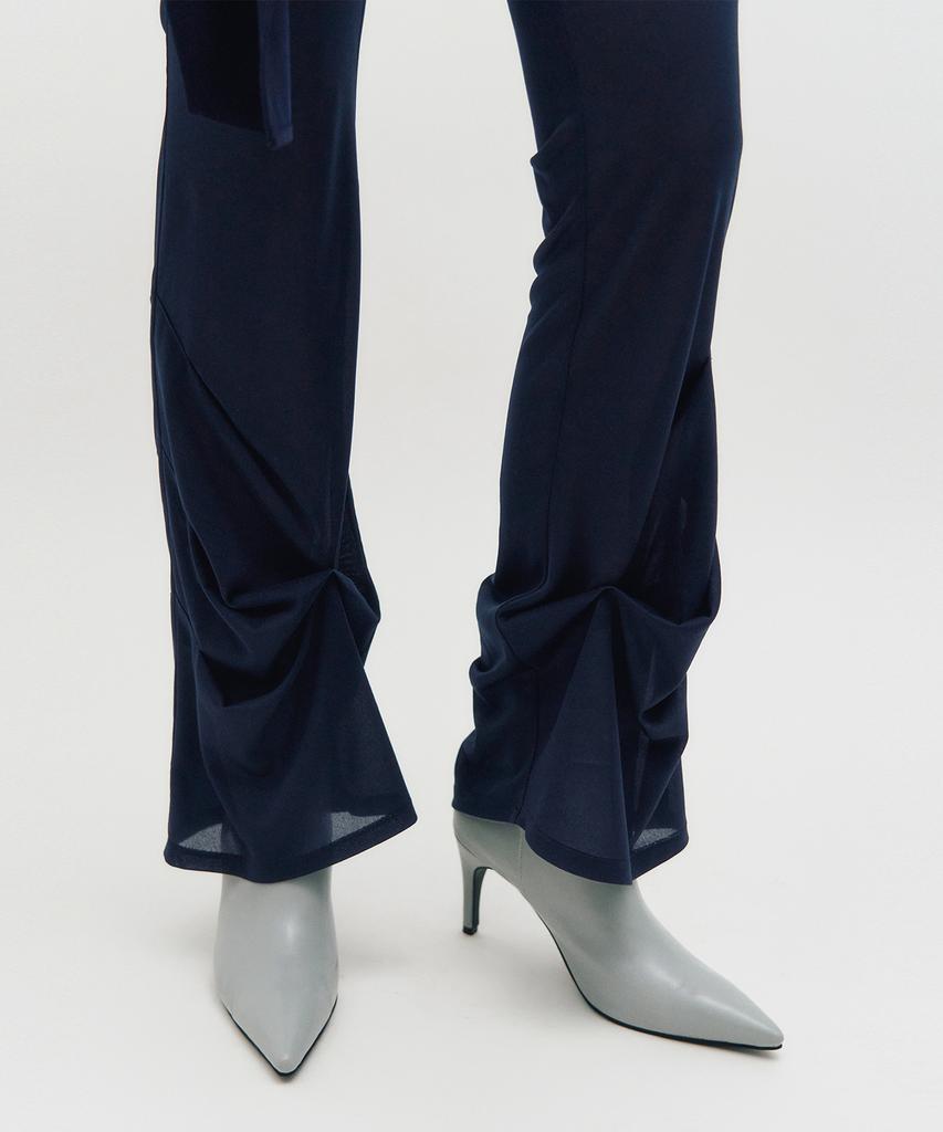 Kimjisu Sheer Layering Pants _ Navy