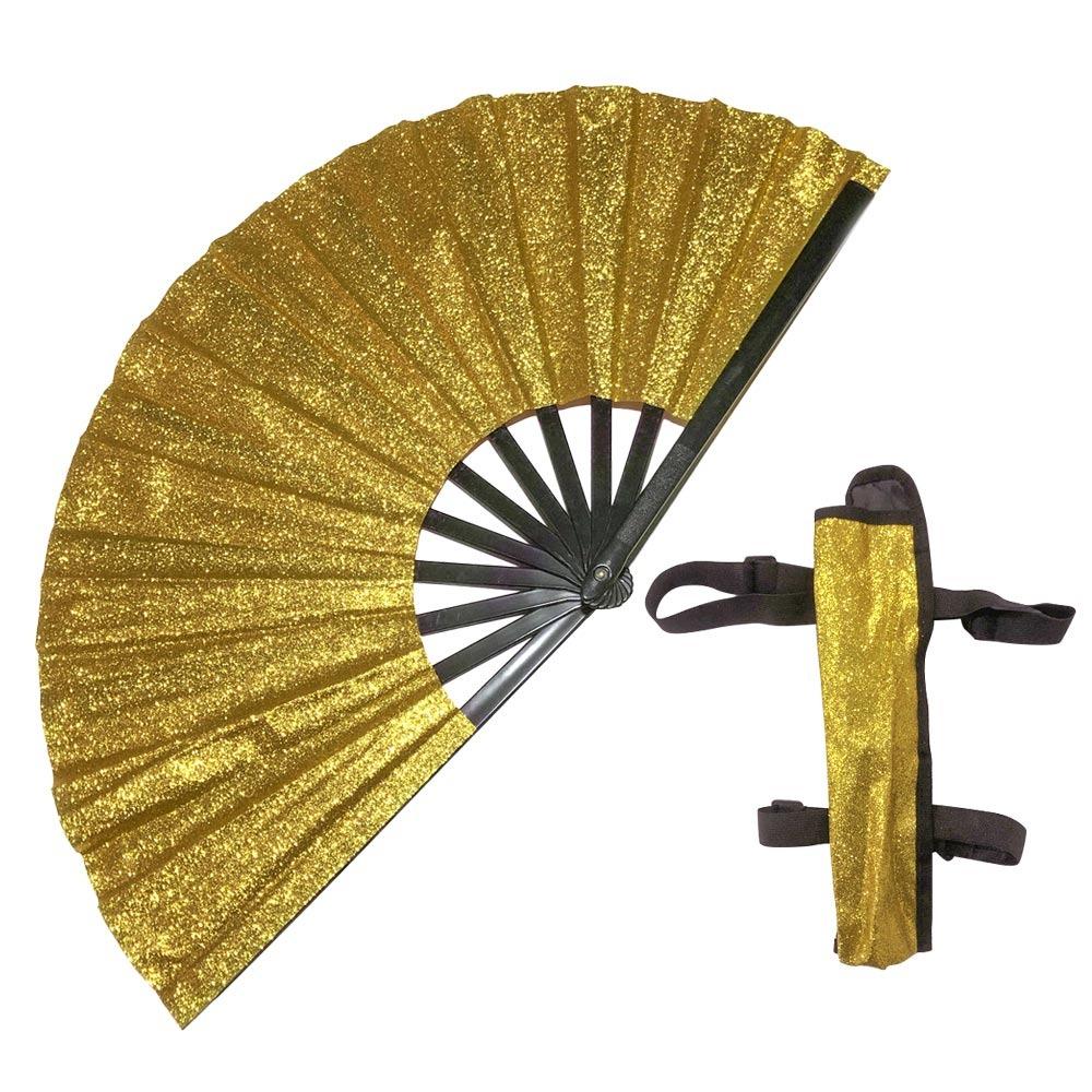 Plastic Boots On The Ground Fan Lightweight Folding Fan for Line Dancing, Parties, and Events