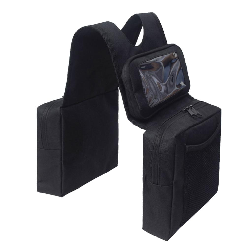 Motorcycle Fuel Tank Bag With Touch Screen Phone Bag ATV Car Bag Rear Seat Pannier Pack Bag Fen-der Bag Luggage Carrier Bag