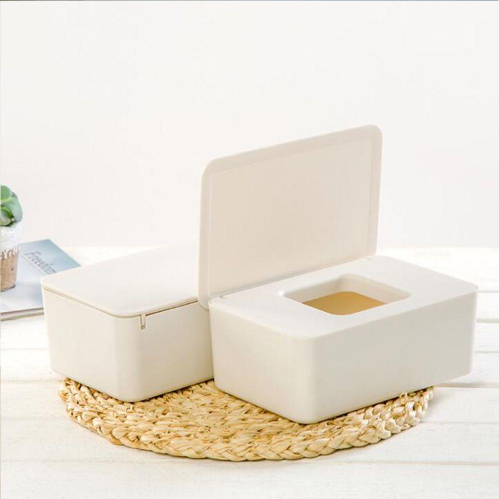 Dust-proof Holder Container Napkin Storage Paper Case Home Tissue Baby Wipes Wet Tissue Box