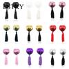 1 Pair Sexy Heart Shape Bra Nipple Cover Pasties Stickers Women Lingerie Sequin Tassel Breast Bra Nipple Cover Self Adhesive  Ho
