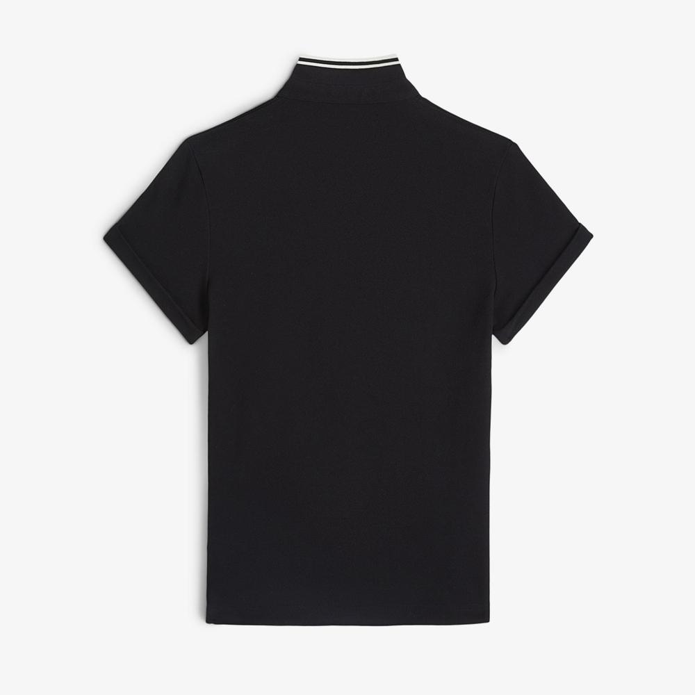 Fred Perry [Amy Winehouse] Tipped Polo Shirt - Black Afpf2612130-102