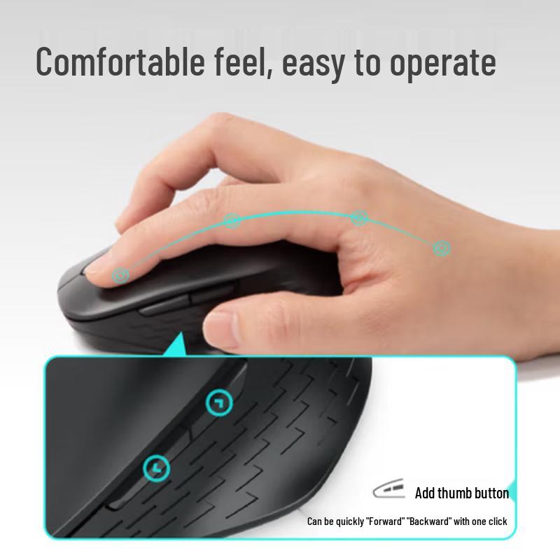 Deli 2213ES Wireless Left-Handed Mouse