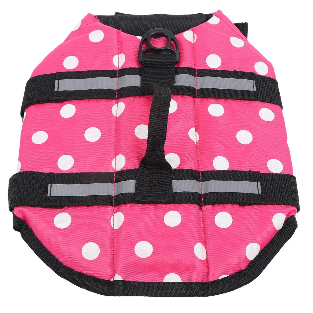 Dog Swimming Safety Vest Pet Adjustable Reflective Life Jackets with High Buoyancy