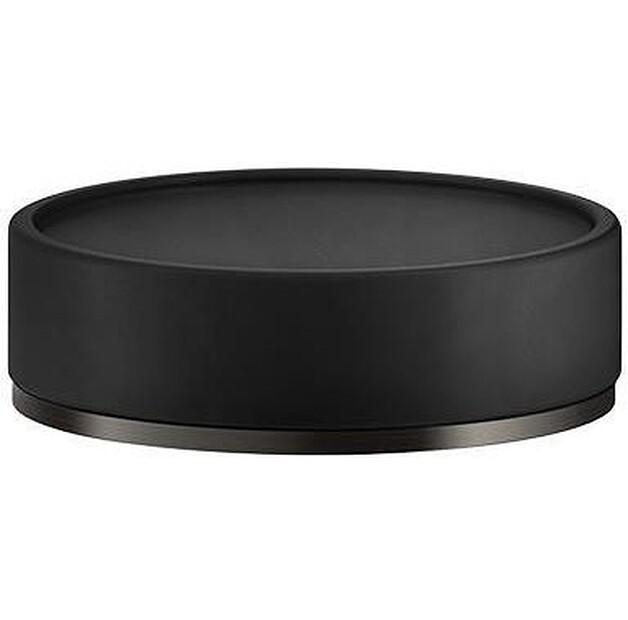 Gessi Inciso Tabletop Soap Dish Black Chrome 58526 031