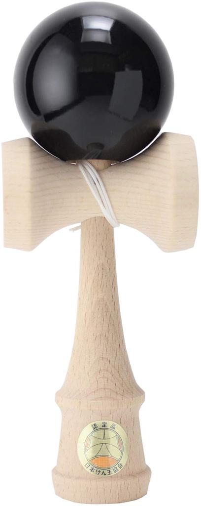 Japan Kendama Association Certified New Competitive Kendama "Ozora" Single Color Black Domestic Product (OZORA KENDAMA)