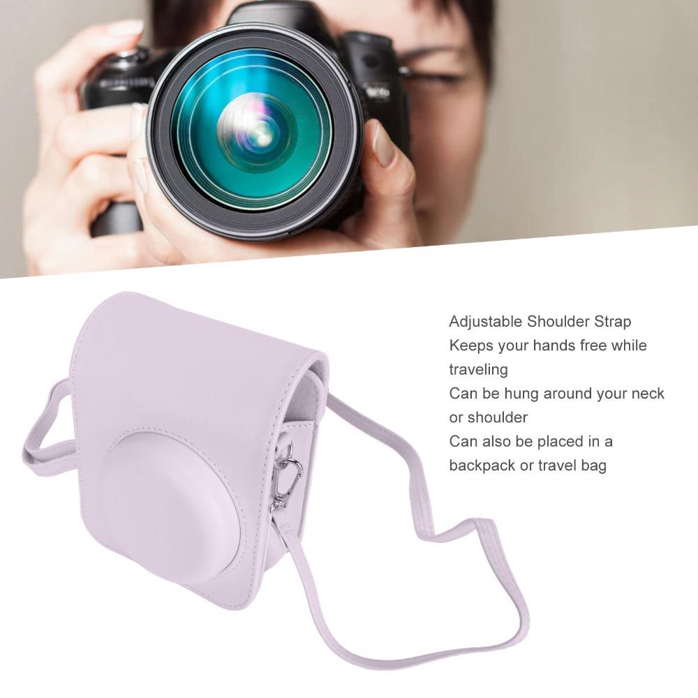 Soft Lining Interior Protective Camera Cover Bag for Fuji Instax Mini 12 Vlog Recording