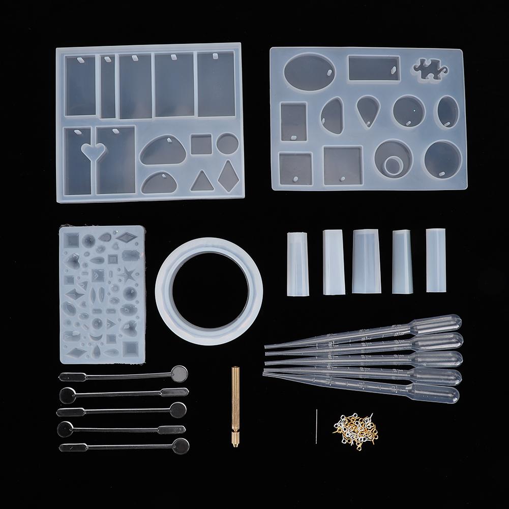 Bracelet Resin Casting Molds DIY Craft Jewelry Pendant Making Mold Accessory