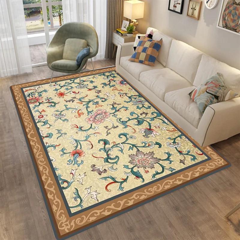 Modern Area Carpet Non-slip Floor Mat for Family Bedroom Indoor Children's Play Geometric Rugs Yoga Mats living room