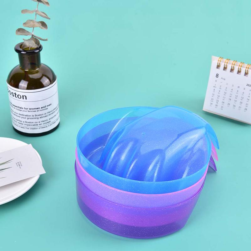 Nail Art Hand Wash Remover Soak Bowl Diy Salon Spa Bath Palm Rest Nail Supplies