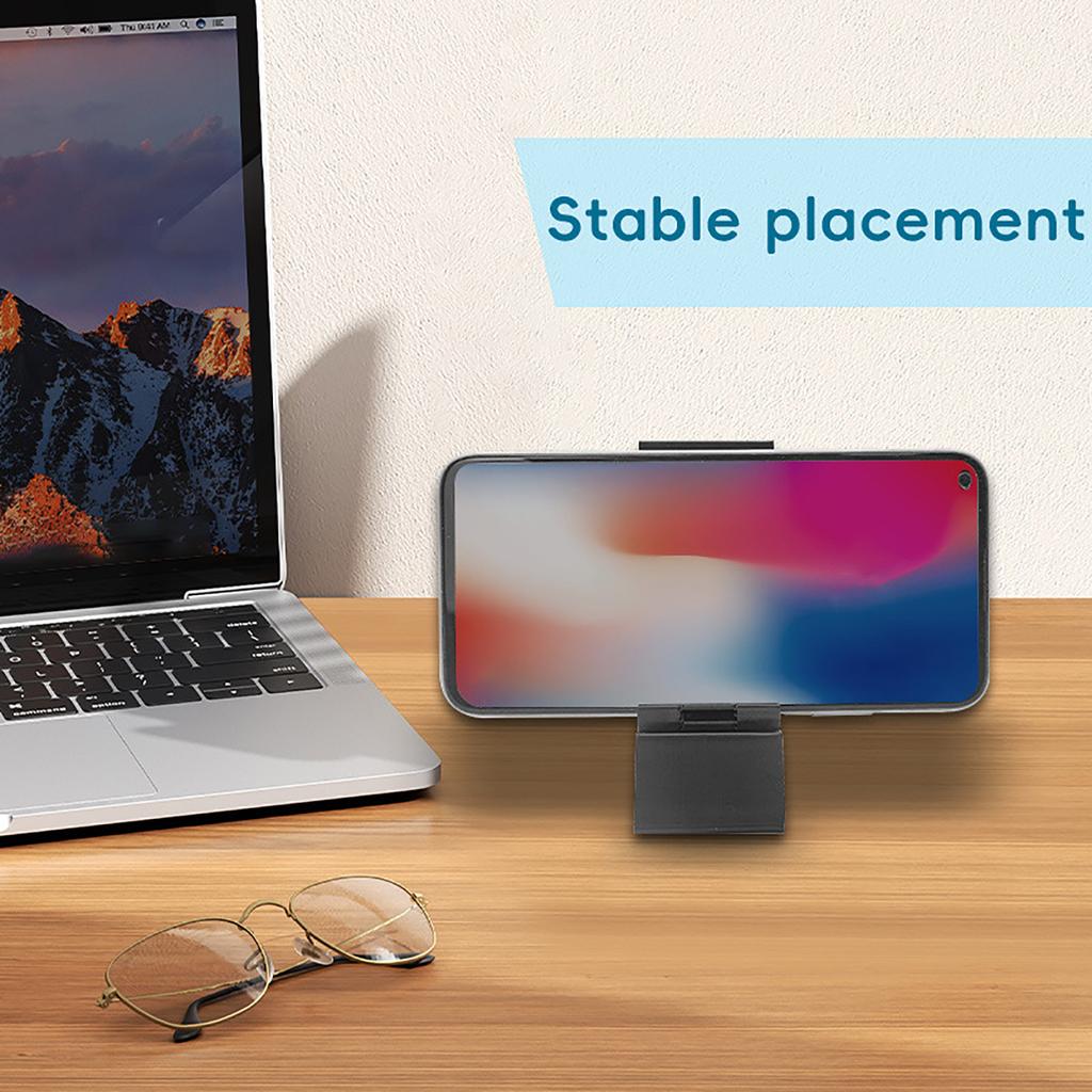 Verstelbare Bureau Telefoonhouder met Meerdere Hoeken Draagbare Plastic Houder