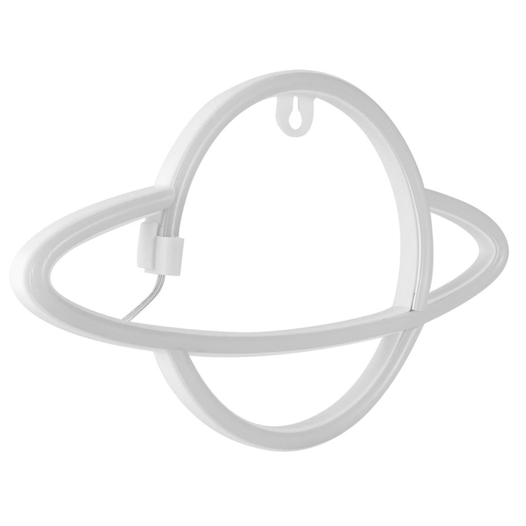Planet Shaped LED Neon Light Sign Decorative Night Lamp for Bedroom Bar Wedding Decor USB/Battery
