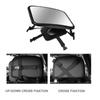Wide angle car baby safety mirror, used for car rear seats, baby safety monitoring, 360 ° rotatable interior rearview mirror.