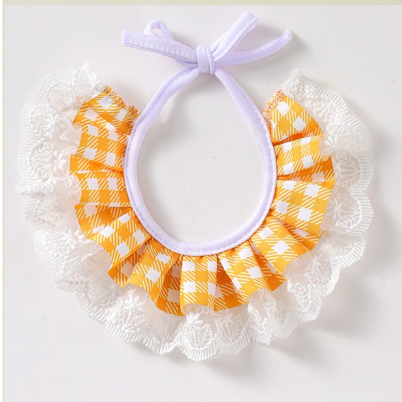 New Cross-Border Pet Bib: Dog Drool Scarf for Small & Medium Breeds, Decorative Cat Accessories