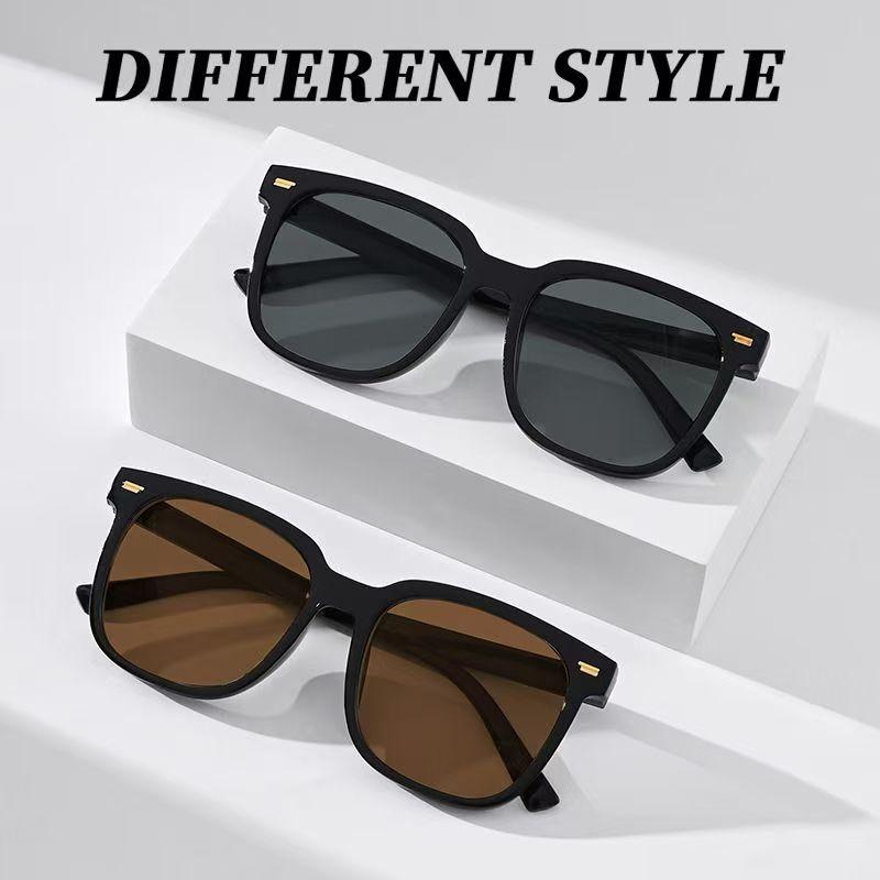 New Men Vintage Rectangle Sunglasses Fashion Women'S Summer Sun Shading Eyeglasses Luxury Design Eyewear Women Uv400 Goggles