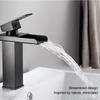 Basin Waterfall Sink Faucet Easy To Clean And Install Waterfall Basin Sink Faucet Bathroom Faucet