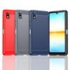 Silicone Case for Sony Xperia Ace 3 Ace3 Luxury Carbon Fiber Case for Sony Xperia Ace3 Matte ShockProof Phone Cover Coque Fundas