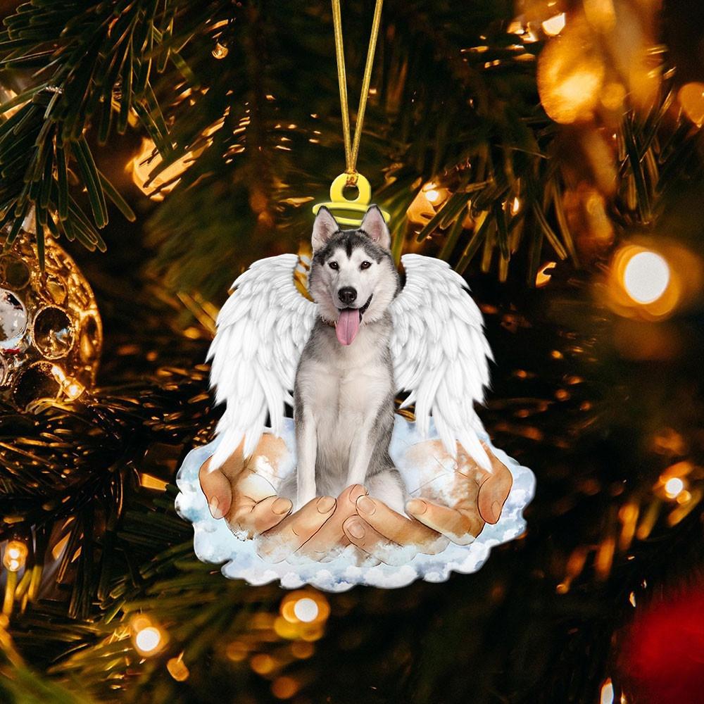Creative Angel Wing Dog Christmas Decoration Acrylic/organic Glass Cartoon Style
