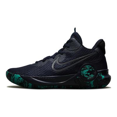 KD Trey 5 IX EP Obsidian Clear Emerald Unisex Sneakers Blue Black Cool-Grey CW3402-400