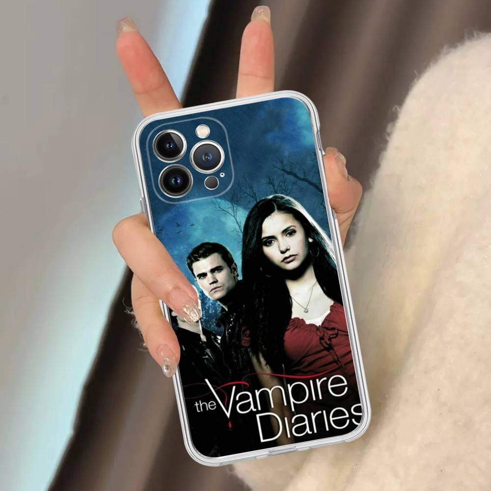 

Дневники вампира ТВ Чехол для телефона IPhone 16 15 Promax IPhone 14 11 12 High End 13 Pro Силиконовый iPhone 17