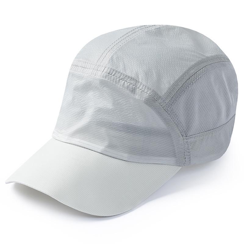 

Super Light Bicycle Riding Baseball Cap for Men Outdoor Sports Quick Drying Sun Protection Hat Spring Summer Mountain Road Hat big 60-63cm світло-сірого кольору