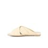 DakS Women S Open Toe Slip Mule Sandal Dld206 Ivory