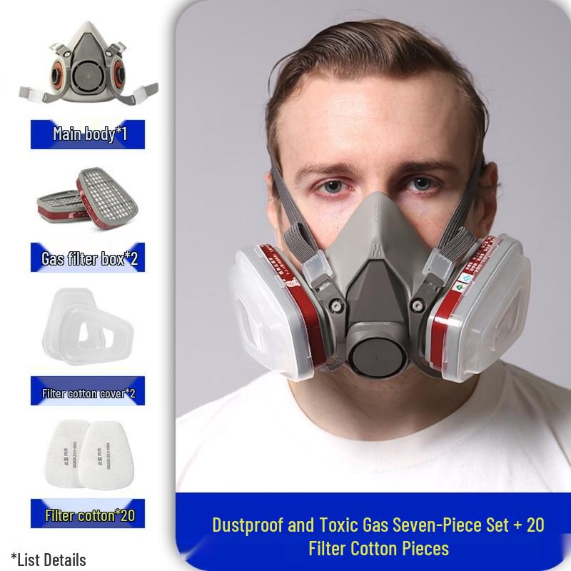 Shangqi Full-Face Chemical Respirator Mask