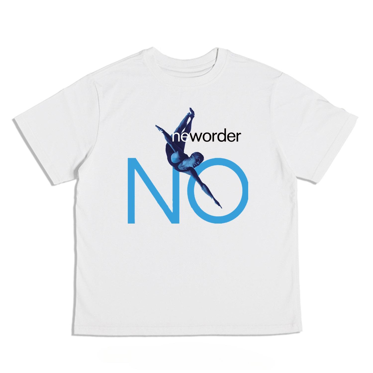 

New Order Rock Patterned TShirt 100 Cotton Round Neck Loose Fit Mens and Womens Heavy Duty M