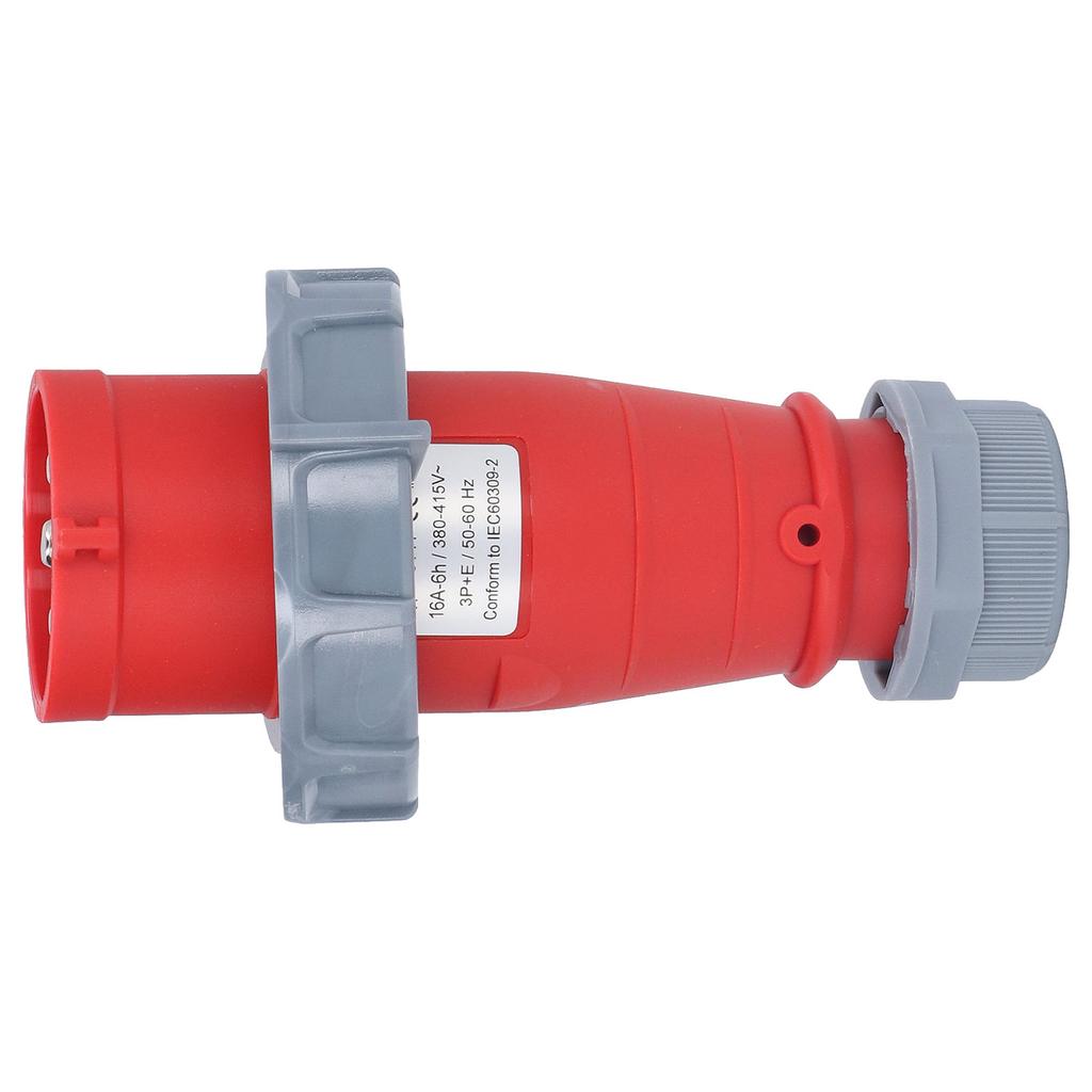 Złącze Przemysłowe IP67 Wodoodporne Montaż Ukryty Wtyk Lotniczy 4 Piny 3P+E AC 380415V 16A