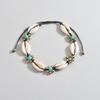 Summer Vacation Style Woven Shell Rice Beads Adjustable Women's Beach Feet Chain