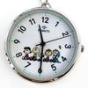 Fieldwork Women's Snoopy Analog Keychain Watch, Silver, PNT035-1